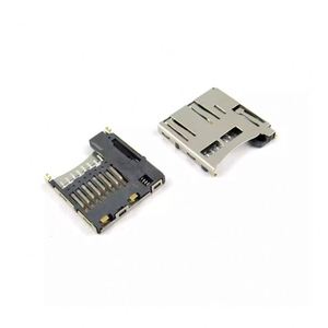 TF tự ejecting nội bộ hàn chủ thẻ T-FLASH Micro SD chủ thẻ 8p vá điện thoại di động bộ nhớ chủ thẻ - Product Image 1
