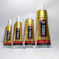 T7000 Klebstoff 15ml 25ml 50ml 110ml Schwarz Superstark Speziell für Handy-Elektronik-Reparatur Uhren