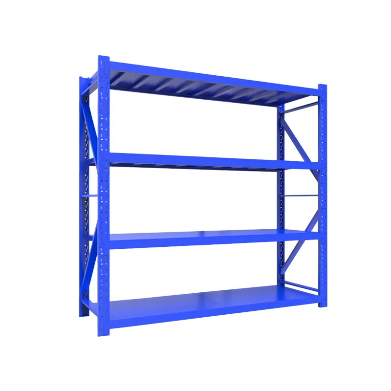 shiteyi Raf 200kg CustomStainless Steel Pallet bule orange color metal storage system rak warehouse rack