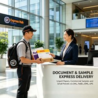 Échantillons commerciaux et petits colis à expédier expressément via DHL, FedEx, EMS et UPS avec remise sécurisée et transit rapide