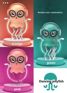 Jouet éducatif <span class=keywords><strong>pour</strong></span> enfants, méduse magique dansante, détection automatique des obstacles, jouet anti-stress <span class=keywords><strong>pour</strong></span> enfants, lumières et <span class=keywords><strong>musique</strong></span> - Product Image 2