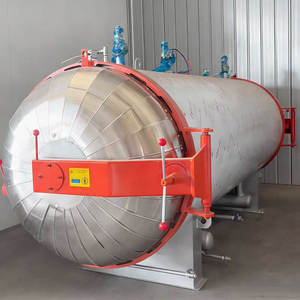 Commercial Mushroom <b>Bag</b> <b>Log</b> Sterilizer Horizontal Autoclave 3.4CBM Customized Steam Sterilization Equipment - Product Image 1