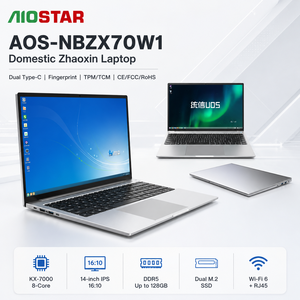 Portátil Empresarial Zhaoxin KX-7000 de 14 Pulgadas, Nuevo, Suministro de Fábrica, I7, DDR5, WiFi 6, Huella Dactilar, Tipo-C, Procesador I7 de Alto Rendimiento - Product Image 1