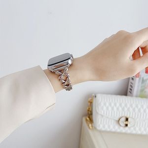 Bracelet de montre de luxe pour <span class=keywords><strong>Apple</strong></span> <span class=keywords><strong>Watch</strong></span>, bracelet pour femme, modèle tendance pour Iwatch S11 7 8 9, bracelet de remplacement - Product Image 6