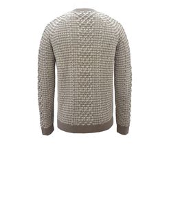 Men's Geometric Knit <b>Pullover</b> <b>Sweater</b> Full Sleeve Autumn Wear Standard Thickness - Product Image 2