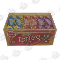 Chocolate Trigo Taro Sabor Toffee Candy Square Multi-sabor Soft Chewy Candy Bar Dulces Halal Confitería