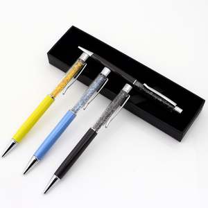 Stylo à bille avec cristal brillant et encre noire - Product Image 6