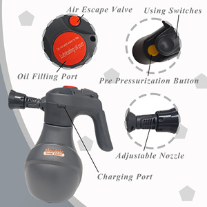 Pistolet à mousse électrique sans fil 1,5 L rechargeable par USB pour lavage de voiture -001 - Product Image 6