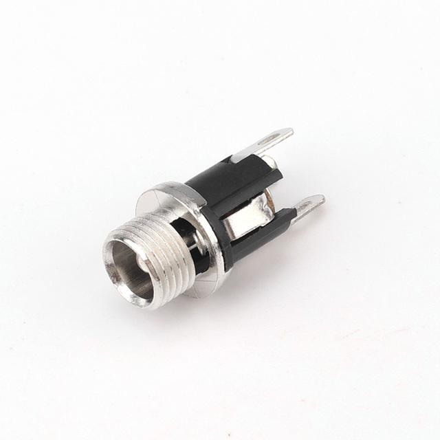 DC-025M 5.5X2.1 2.5 Pin DC Outlet Power Connector Panel Direct Plug Audio Female Sock Screw Terminal DC Sockets
