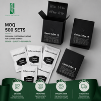 Sachet de café filtre imprimé numériquement 100 % compostable en amidon PLA biodégradable – Bolsa de Café Compostable Para Goteo