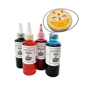 Food Printing Used Edible Ink 100 ML Factory Direct Custom Color Edible Ink