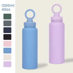 Botella de agua deportiva S.S de 1200ml con logotipo personalizado al por mayor, <span class=keywords><strong>termo</strong></span> aislado al vacío portátil magnético de boca ancha <span class=keywords><strong>para</strong></span> exteriores - Product Image 1