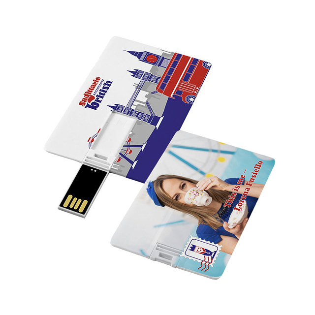 Directly Factory Custom USB Flash Drives Blank Card Pendrive Personalized Printed Company LOGO Business Gifts U Disk128MB-128GB