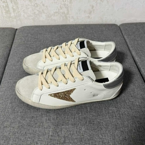 Famosas Zapatillas de Lujo Golden Star para Hombre con Cordones, Antideslizantes, Personalizables, de Cuero Genuino, Estilo Desgastado, Tendencia de Moda Invierno-Primavera - Product Image 3