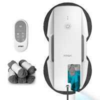 Robot Limpiacristales Multisuperficie con IA, Succión Automática, Motor sin Escobillas, Control por Aplicación, para Hoteles y Automóviles