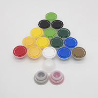 Bouchons à vis en plastique de 32 mm pour produits chimiques, huiles moteur et peintures