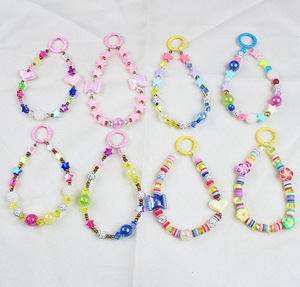 سلسلة هاتف، ميدالية مفاتيح، تعليقة حقيبة، مجوهرات خرزية يدوية الصنع، زينة معلقة، حبل هاتف ملون متنوع، زينة على شكل فيونكة ونجمة - Product Image 6