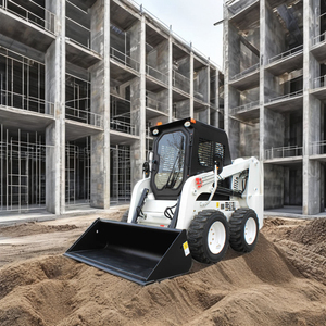 Yesbest מיני החלקה מטעין אדים 1 טון 1.5טון פרקינס מנוע כבד הטוב ביותר במסלול כונן גלגל מעמיס מעמיס - Product Image 1