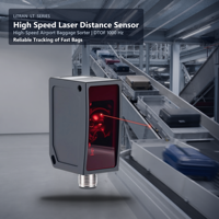 Capteur de distance photoélectrique ODS10 DTOF 1000Hz IP65 pour le tri et le suivi des bagages à l'aéroport sur convoyeur, service personnalisé