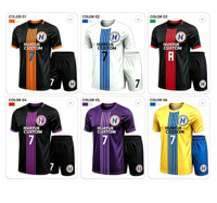 Maillot de football personnalisé 2026 en gros, 100 % polyester respirant, séchage rapide, anti-humidité, manches courtes, adulte unisexe