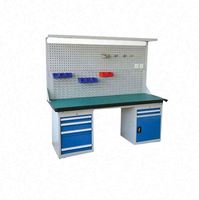 Établi de stockage de Table de travail de laboratoire électronique d'entretien de magasin antistatique d'installateur résistant