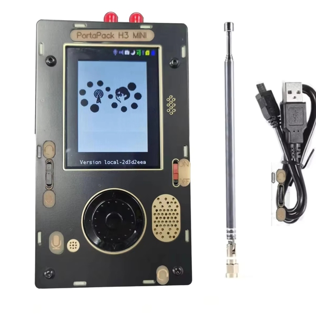 PortaPack H3 MINI+HackRF One SDR Software Defined Radio Receiver Kit Handheld Transceiver Station Board Development