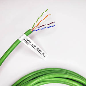 Paire torsadée CAT5E U/UTP 24AWG 4PR 350Mhz PVC Veste Eca Évalué CE CPR Approbation - Product Image 4