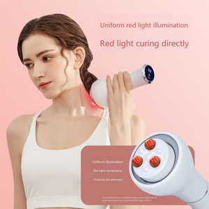 เครื่องนวดหยก 3 มิติ แบบมือถือ สั่นสะเทือน พร้อมความร้อน นวดเนื้อเยื่อชั้นลึก รุ่นชาร์จแบบ Type-C รุ่น DJ-312 - Product Image 3