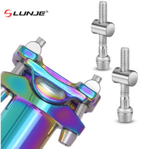 <span class=keywords><strong>Tige</strong></span> <span class=keywords><strong>de</strong></span> <span class=keywords><strong>Selle</strong></span> Vélo <span class=keywords><strong>de</strong></span> Route LUNJE <span class=keywords><strong>avec</strong></span> <span class=keywords><strong>Amortisseur</strong></span> 27.2/31.6 x 400mm en Alliage d'Aluminium Ultralégère pour Cyclisme - Product Image 4