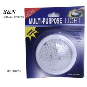 S&N Multi Purpose <b>Light</b> 4 AA Battery Operated Energy Saver Night <b>Light</b> For Bedroom Closet Workshop - Product Image 2