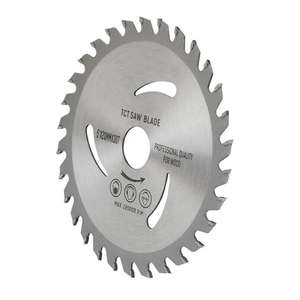 Lame de scie circulaire <span class=keywords><strong>diamant</strong></span>ée Ebuy 24Teeth 110mm, coupe rapide, affûteur TCT pour le bois - Product Image 1