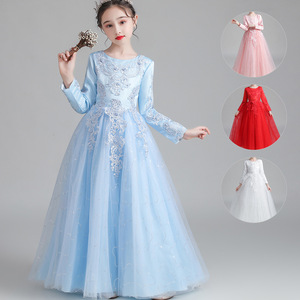 strapless open back dress Once Upon A Princess Cinderella Dress Blue / 5-6 Years Old