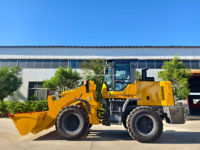 Chargement évalué en usine de la Chine 5ton 116kw chargeur frontal 3cbm chargeuse sur pneus diesel pour la reconstruction après l'inondation