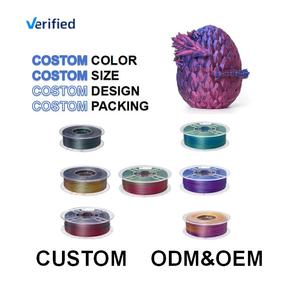 طابعة حرير دي ثلاثية الأبعاد من الحرير-دي خيوط حرير-دي أرجواني + أخضر (من النايلون) متوافقة مع النموذج الاقتصادي - Product Image 3