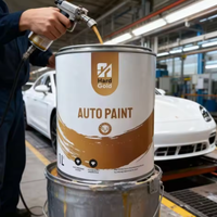 Peinture automobile de réparation couleur d'origine Masterbatch Métal Nacré Peinture en aérosol Haute Couvrance Acrylique Couche de finition Vente en gros usine