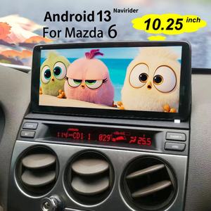 Reproductor Multimedia de Video con Pantalla Android 13 de 1920*720 para Mazda 6 2003-2015, CarPlay Inalámbrico, GPS, Radio, Autoradio, 128GB - Product Image 3