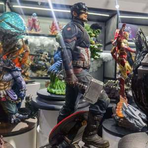 Statua Modello GK Edizione Premium Serie <span class=keywords><strong>Marvel</strong></span> Avengers, Circa 40cm, con Mobilità Articolare, Ornamento Regalo - Product Image 4