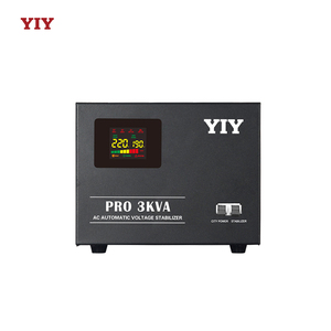 재고 있음 3000VA AC 220V 단상 자동 서보 전압 조정기 3Kw 입력 150-250V 가정용 전압 안정기 - Product Image 1