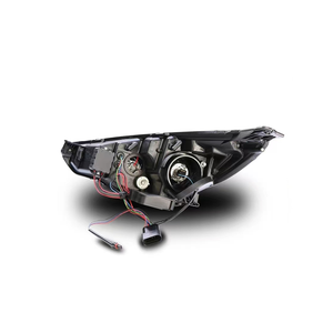 Phares pour <span class=keywords><strong>Ford</strong></span> <span class=keywords><strong>Focus</strong></span> 2015 2016 <span class=keywords><strong>2017</strong></span>, phares <span class=keywords><strong>Focus</strong></span> DRL, clignotants, feux de route, lentille de projecteur Genius - Product Image 6