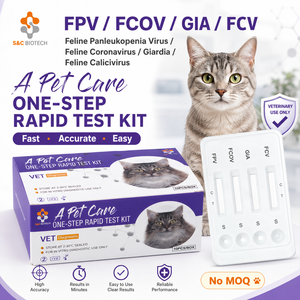 ชุดตรวจวินิจฉัยโรค FIV และ FeLV 2-in-1 สำหรับแมว ใช้ในสัตวแพทย์ ตรวจหาไวรัสโรคภูมิคุ้มกันบกพร่องและโรคลิวคีมีอา รวดเร็ว ผลลัพธ์ใน 5-10 นาที - Product Image 2