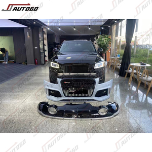 Kit carrosserie pour <span class=keywords><strong>Audi</strong></span> <span class=keywords><strong>Q5</strong></span> 08-12 Mise à niveau vers 13 RSQ5 Pare-chocs avant Grille Diffuseur arrière Tuyau Feux arrière Phare Capot - Product Image 3