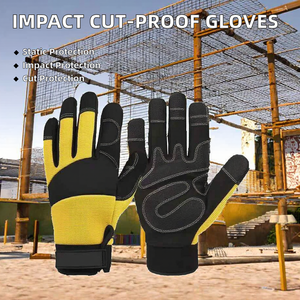 <span class=keywords><strong>Gants</strong></span> de sécurité Sonice de haute qualité pour machines lourdes, anti-coupure, anti-impact, anti-statique, en nylon lisse 8 oz, personnalisables, fabriqués en Chine - Product Image 2