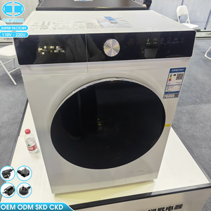 <span class=keywords><strong>Lave</strong></span>-<span class=keywords><strong>linge</strong></span> compact à chargement frontal entièrement automatique 8 kg, prix usine OEM/ODM, pour usage domestique, économe en énergie - Product Image 1