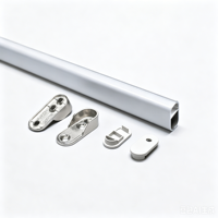 Kit de profilé en aluminium pour bande LED 15*30mm à montage en surface, boîtier d'éclairage pour armoire, profilé en aluminium