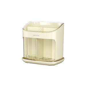 Wethink Cutlery Storage Rack Oval L Size With Tray Quick Dry Draining Rack For <b>Kitchen</b> Countertop - Product Image 3