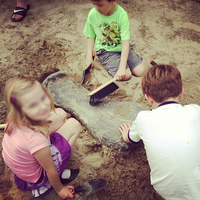 Jeux de divertissement sur le thème des dinosaures, jeux pour enfants, fouilles de fossiles de dinosaures, bac à sable pour enfants