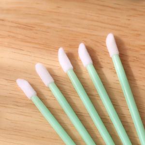 Pinceau à lèvres jetable 50/paquet Pinceau à fard à paupières floqué Pinceau de maquillage multifonction Vente en gros d'outils de maquillage - Product Image 4