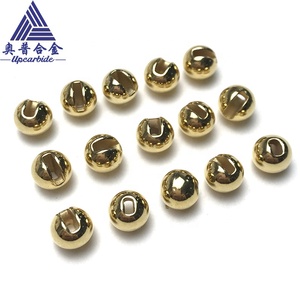 Perline con intaglio <span class=keywords><strong>oro</strong></span> <span class=keywords><strong>argento</strong></span> <span class=keywords><strong>rame</strong></span> e tungsteno rosso per pesca a mosca 1.5mm ~ 6.4mm F taglie - Product Image 4