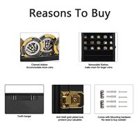 Exhibidor de Madera para Monedas, Medallas, Fichas de Póker y Monedas de Anime, Multiusos con LED, Suministro Directo de Fábrica 2026