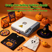 Four DTF A3 à poudre thermofusible, direct usine, pour machine d'impression de cadeaux personnalisés pour entreprises POD et Halloween, avec support après-vente